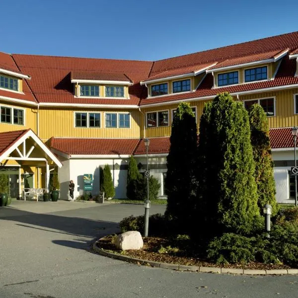 萨普斯堡品质酒店，位于Borgen的酒店