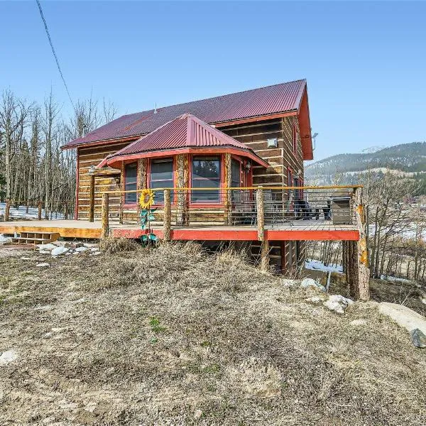 Alma Cabin 30 Mins to Breckenridge - Hot Tub - Game Room - Workstation - Starlink WiFi，位于Alma的酒店