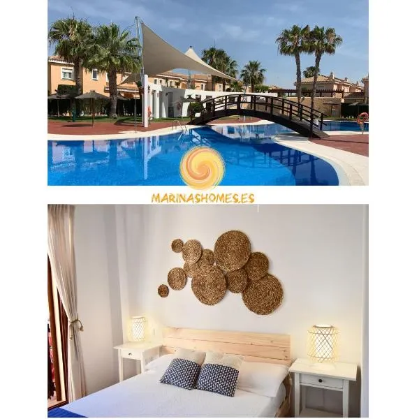 Bahari Marinas - Tú Dúplex con Jardín Privado!，位于维拉的酒店