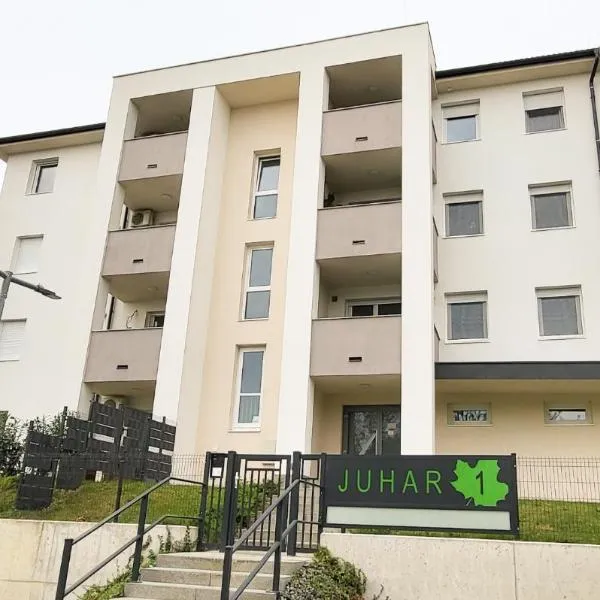 Juhar 1 Apartman，位于克塞洛的酒店