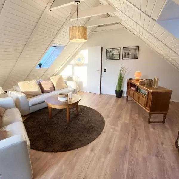 Ferien im Wangerland - Haus Wiesenweg - Ferienwohnung 2，位于霍鲁梅尔希尔的酒店