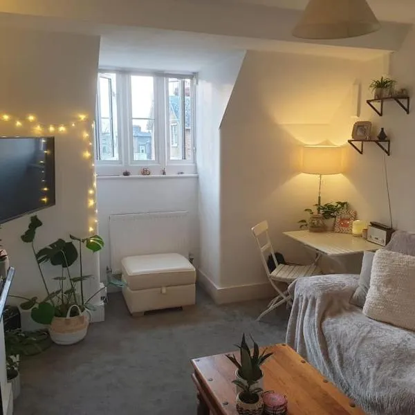 Boutique top floor apartment central Windsor，位于温莎的酒店