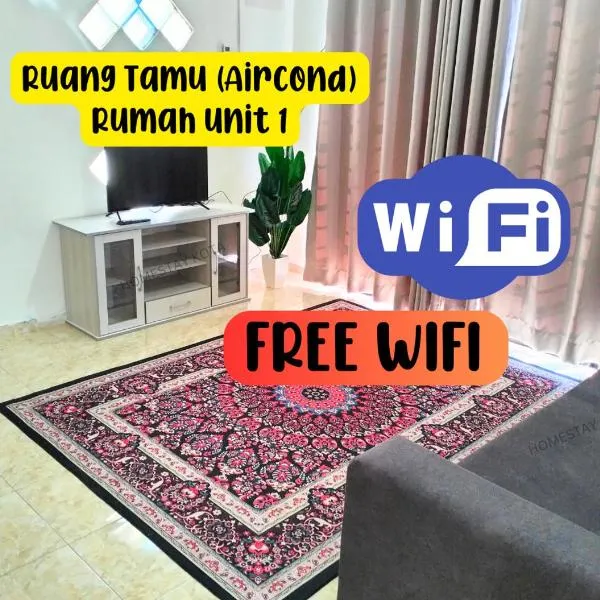 Homestay Kota, Kuala Terengganu FREE WIFI，位于瓜拉丁加奴的酒店