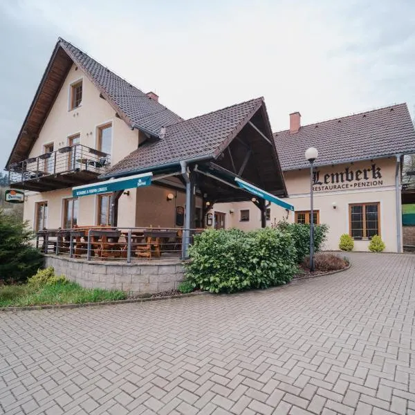 Penzion a restaurace Lemberk，位于Krompach的酒店