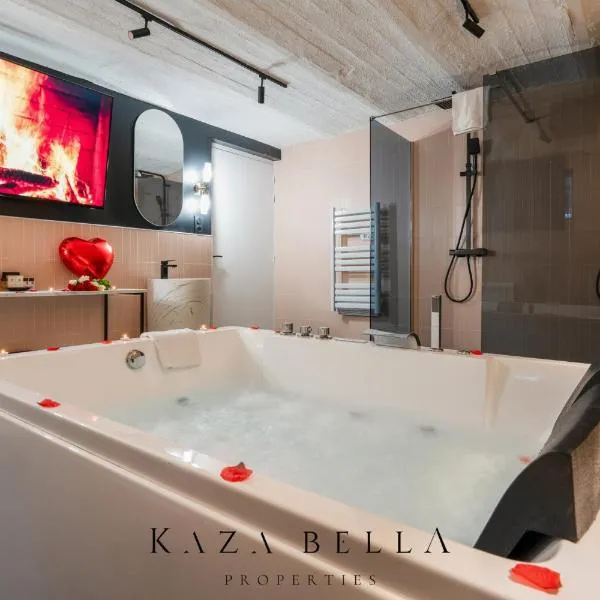 KAZA BELLA - Maisons Alfort 5 Luxurious apartment with private garden and Jacuzzi，位于迈松阿尔福的酒店