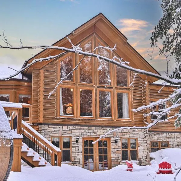 Fiddler Lake Resort Chalet 53 Cerf，位于Brownsburg的酒店