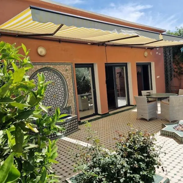 Villa Palmengarten Meknès bei Fes，位于梅克内斯的酒店