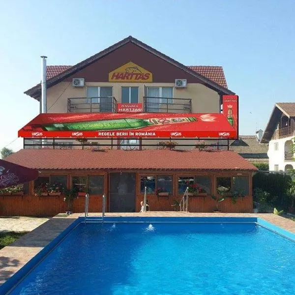 Pensiunea HARTTAS，位于Maliuc的酒店