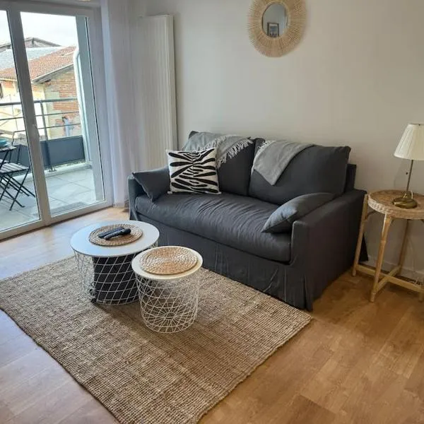 Appartement de charme et balcon，位于Parempuyre的酒店