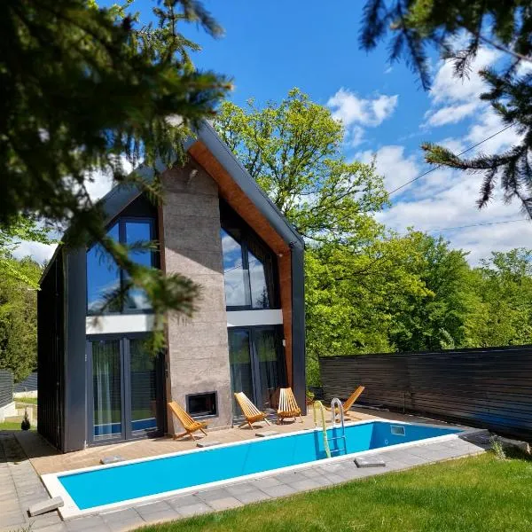 Orange Villa with private pool，位于伊利扎的酒店