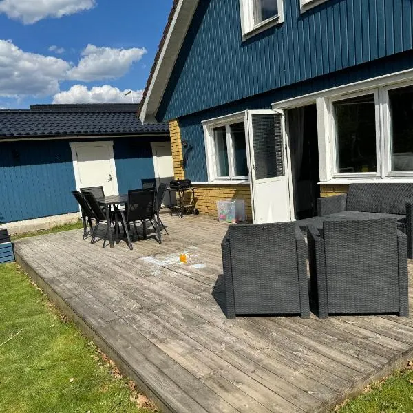 Family Friendly Villa 15 min from Ullared，位于Sävekulla的酒店