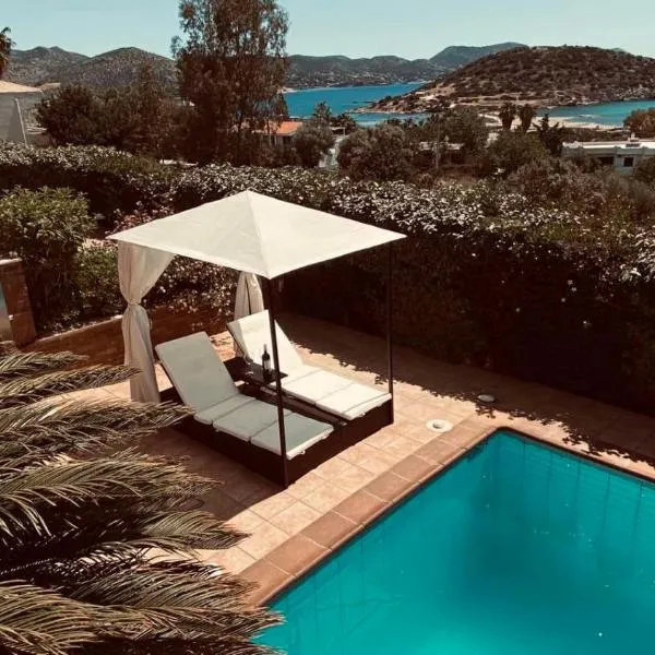 Villa Infinity View Athens Riviera，位于阿纳维索斯的酒店