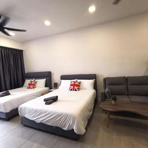 Bell Suite 4pax Sepang Kota Warisan KLIA，位于雪邦的酒店
