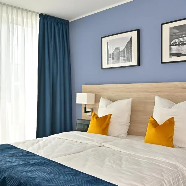 HotelHafenWedel，位于韦德尔的酒店