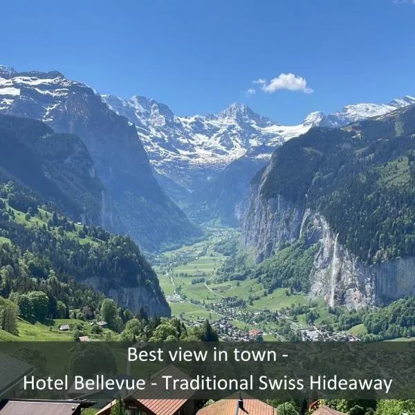 Hotel Bellevue - Traditional Swiss Hideaway，位于翁根的酒店