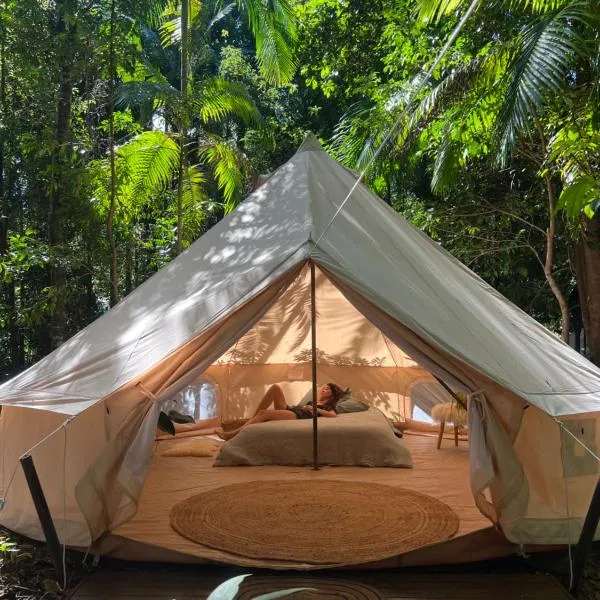 Avana Byron Glamping，位于Wilsons Creek的酒店