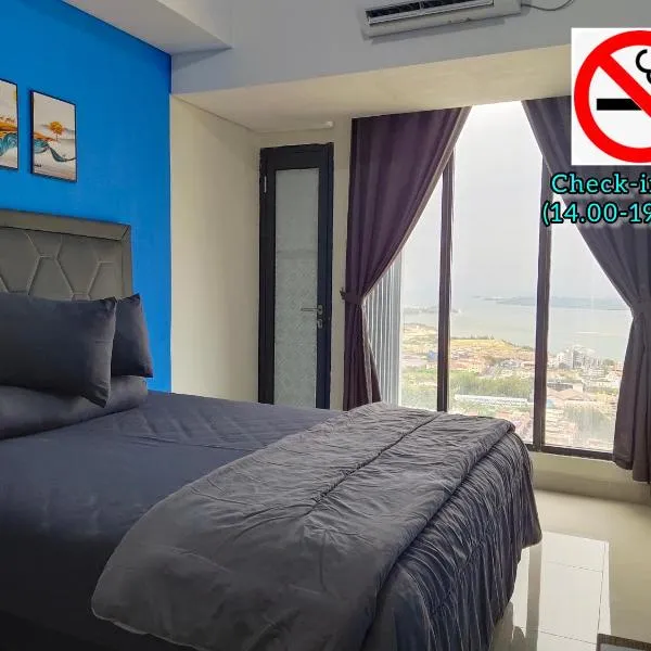 Comodo Apartemen Pollux Habibie Rooftop-SeaView，位于巴淡岛中心的酒店