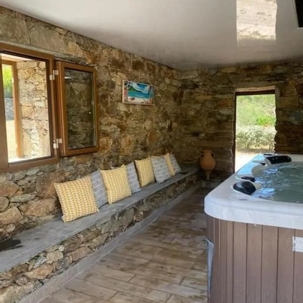 Villa Pleine campagne Jacuzzi 15 mn Saint Florent，位于Santo-Pietro-di-Tenda的酒店