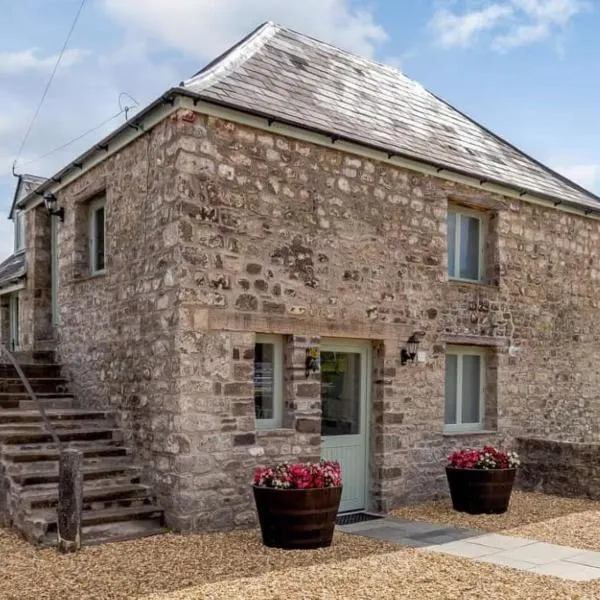 The Granary at Henrhiw Farm Cottages，位于阿斯克的酒店