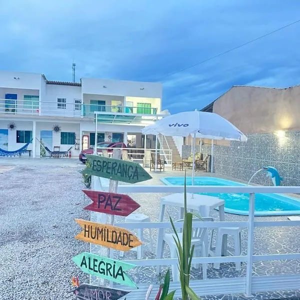 Dellas Pousada，位于蓬塔杜曼格海滩的酒店