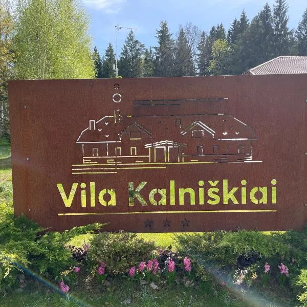 Vila Kalniškiai，位于Vatušiai的酒店