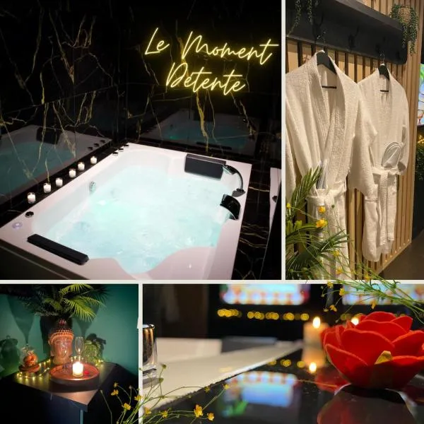 Le Moment Détente - Appartement avec balnéothérapie，位于圣奥梅尔的酒店