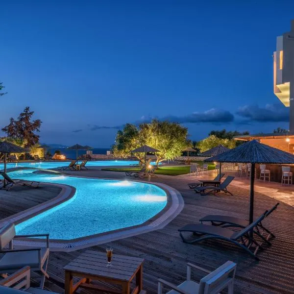 Elegance Luxury Executive Suites - Adults Only，位于Gaïtánion的酒店