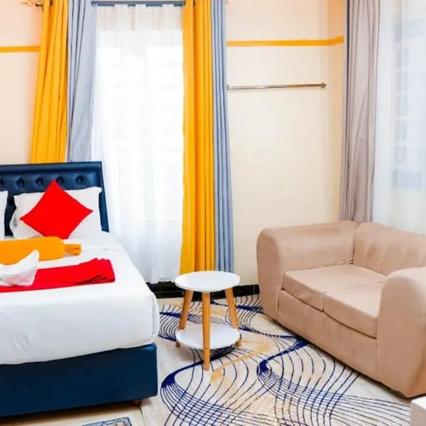 Nelly fully furnished studios，位于奈瓦沙的酒店