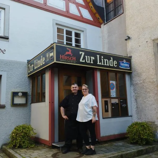 Zur Linde，位于Mühlheim an der Donau的酒店