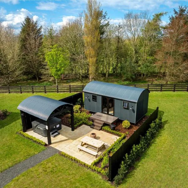 Shepherds Huts at Ballyness Farm，位于邓吉文的酒店