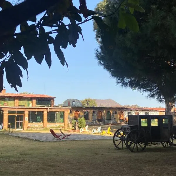 Hotel Temazcal Kinam，位于Amecameca de Juárez的酒店