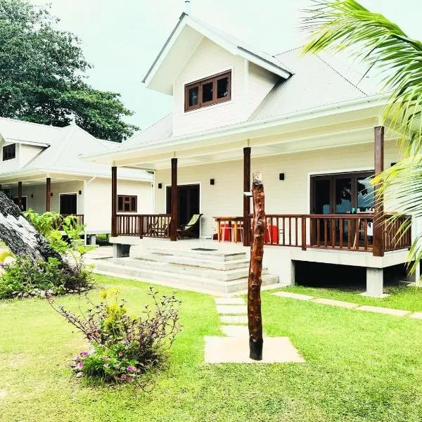 Digwa Beach Chalet，位于拉迪格岛的酒店