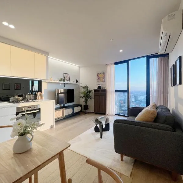 Sky View 1B1B APT in the CBD，位于墨尔本的酒店