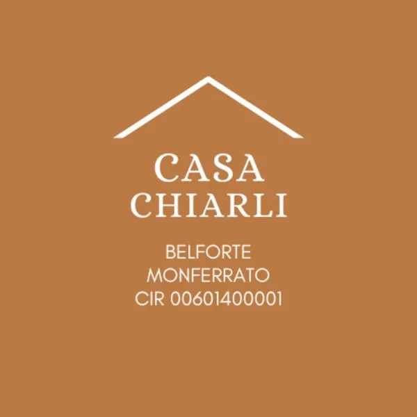 Casa Chiarli-Belforte Monferrato，位于Tagliolo Monferrato的酒店