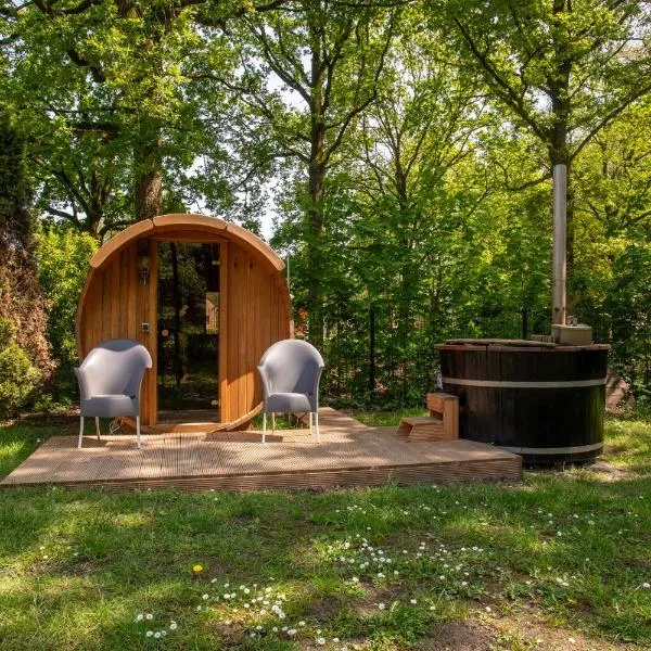 La casa Pacha Mama Sauna en Hottub，位于Ewijk的酒店