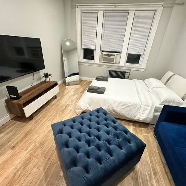 Cozy 3 BR suite, 15 min to NYC &Times Sq，位于扬克斯的酒店