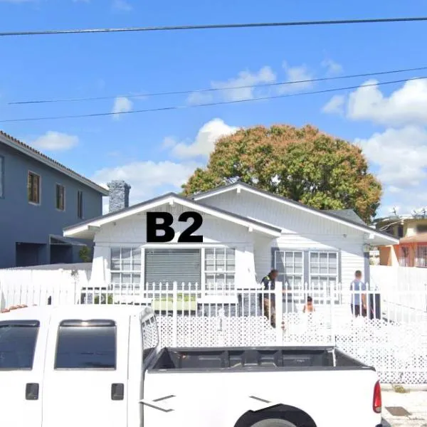 B2 Best Value on Private Bedroom with Private Bathroom in Little Havana, Miami，位于迈阿密的酒店