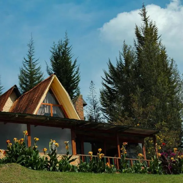 Alojamiento rural Chalet el Pinar en Ubaté-Guachetá, Cundinamarca，位于Ubaté的酒店