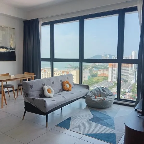 Prime Comfort Seaview with Netflix and Water Filter near Georgetown，位于日落洞的酒店