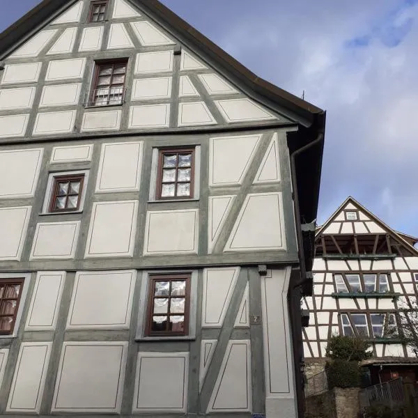 Wohlfühlen im historischen Burgviertel von Bad Wimpfen，位于巴特温普芬的酒店