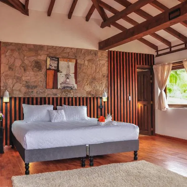 Hotel el Mirador Villa de Leyva，位于Curí Playa的酒店