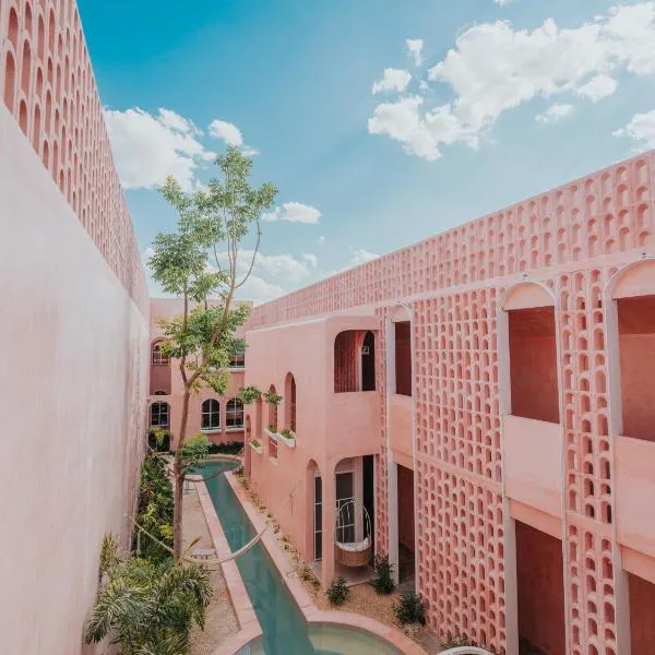 Casa Amate 61 - Mérida centro，位于梅里达的酒店