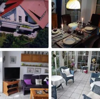 Ferienhaus Ebert, Top-Ausstattung mit Garten, Terrasse & Wall-Box bei Dinkelsbühl，位于丁克尔斯比尔的酒店