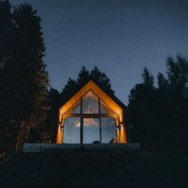 Private cabin with sauna，位于Eassalu的酒店