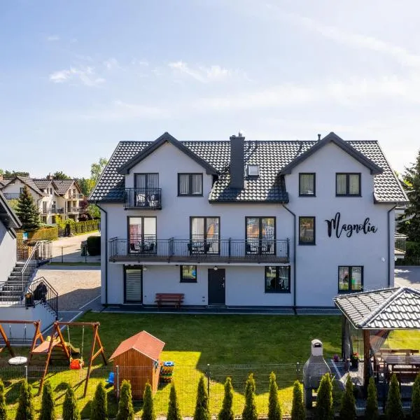 Magnolia pokoje i apartamenty Dębki，位于德布吉的酒店