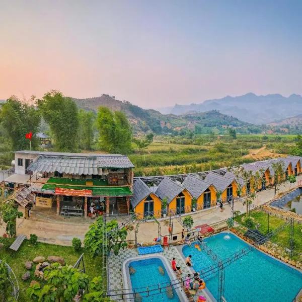 Homestay Suối Khoáng Minh Hằng，位于Yên Bái的酒店