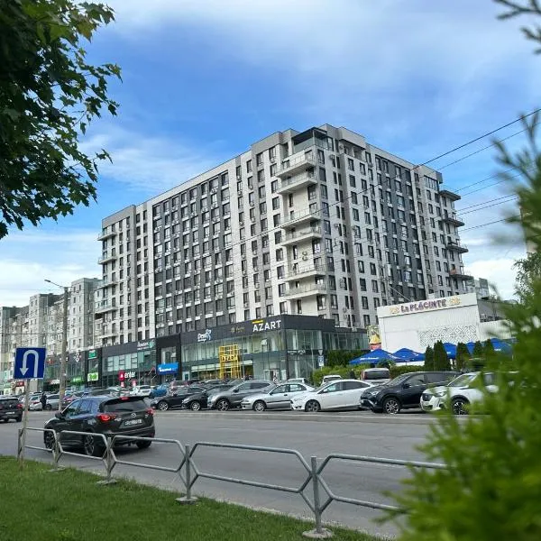 2-х комнатная квартира #Inamstro Apartament cu 2 camere cu TERASA，位于Budeşti的酒店