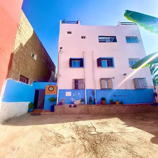 摩洛哥冲浪之旅旅舍，位于Tamraght Oufella的酒店
