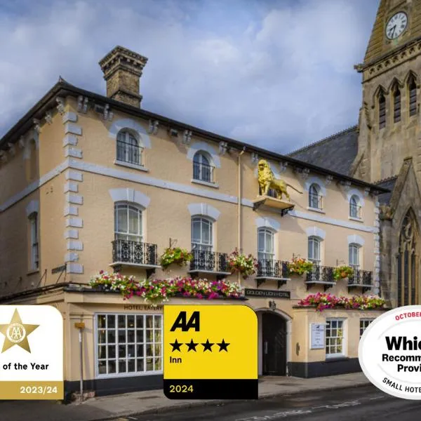 The Golden Lion Hotel, St Ives, Cambridgeshire，位于Fenstanton的酒店