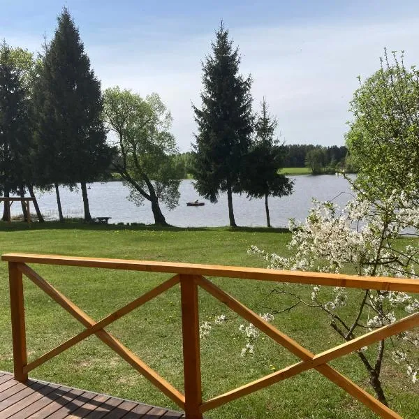 Našio kempingas，位于Antanaše的酒店